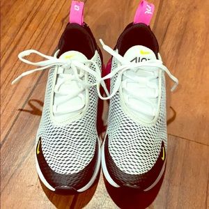 Girls/Boys pink,white & black AirMax. Gently used.